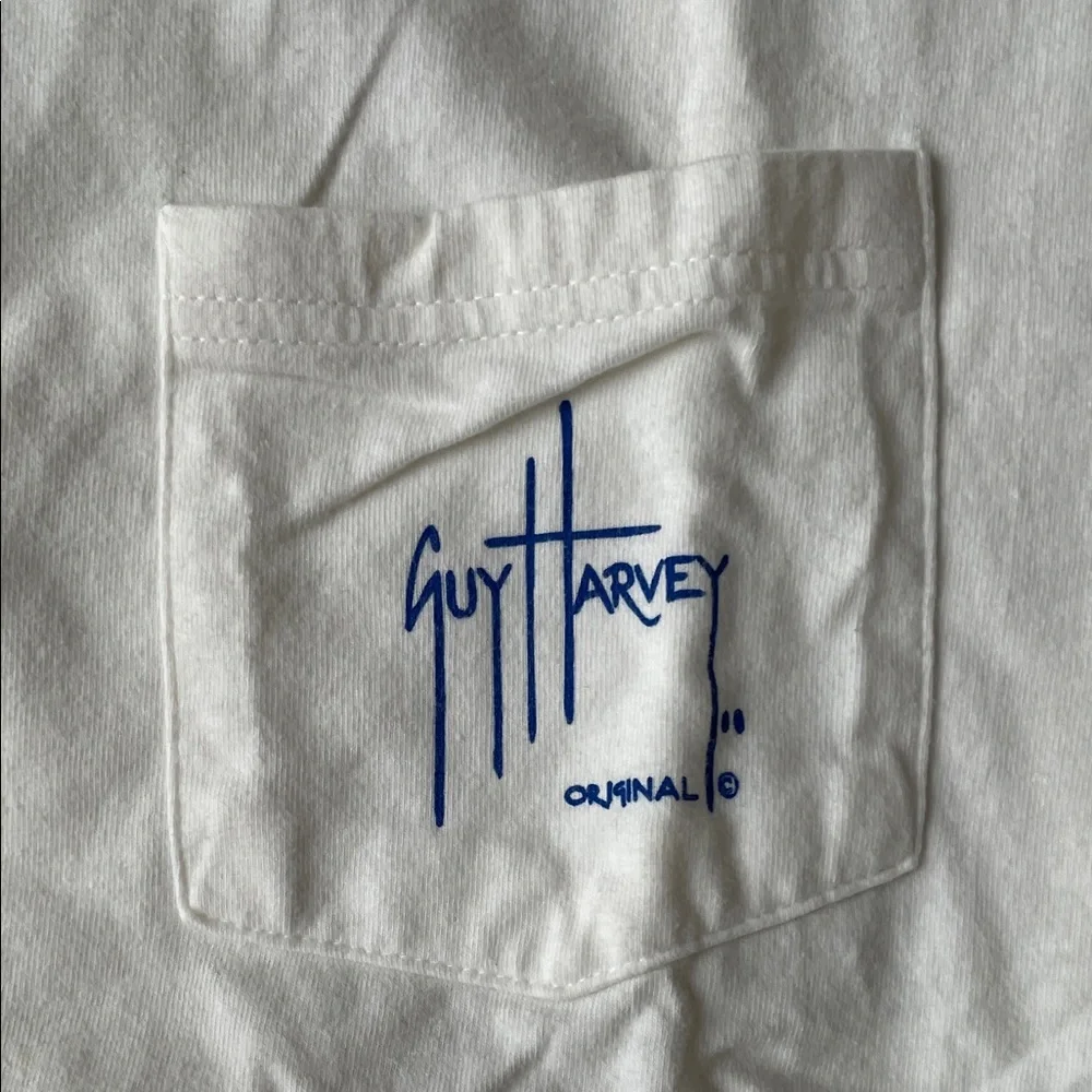 Guy Harvey T-Shirt with Pocket - Picture 2 of 4